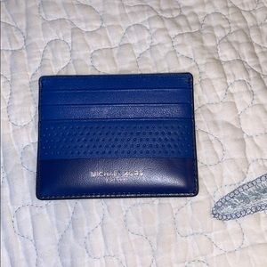 MICHAEL KORS LEATHER CARD CASE